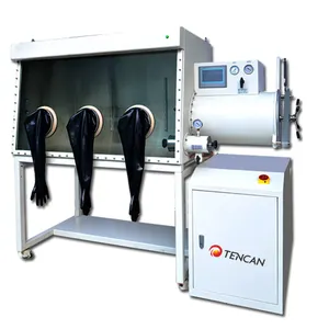 Tencan Cina Vacuum GloveBox, GloveBox Sistem Pemurnian Gas, GloveBox Baja Tahan Karat