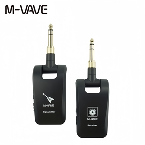 M-VAVE WP-5 Trasmettitore e Ricevitore Wireless per Chitarra, Sistema Audio Stereo/Mono Commutabile per Chitarra Elettrica, Basso e <span class=keywords><strong>Strumenti</strong></span> <span class=keywords><strong>a</strong></span> <span class=keywords><strong>Fiato</strong></span> - Product Image 2