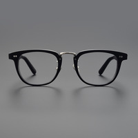 Nouvelles montures de lunettes optiques de luxe de haute qualité 100% faites à la main en acétate pur Acet Titanium, montures de lunettes pour myopie