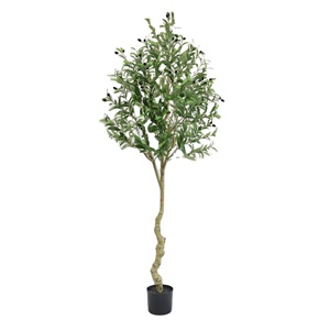 High Quality UV-Protected Eco-Friendly Artificial Olive <b>Tree</b> for Outdoor Garden and Street Landscape Ornament - Product Image 1
