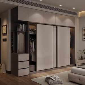 Meuble mural de <span class=keywords><strong>cuisine</strong></span> moderne en placage de bois avec design contemporain, matériau durable et <span class=keywords><strong>tringle</strong></span> de suspension pour locataire - Product Image 3