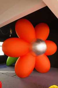 Grande sculpture florale gonflable géante, ballon en forme de fleur de dessin animé, <span class=keywords><strong>Alice</strong></span> <span class=keywords><strong>au</strong></span> <span class=keywords><strong>pays</strong></span> <span class=keywords><strong>des</strong></span> <span class=keywords><strong>merveilles</strong></span>, décoration avec lumières LED, imperméable et durable - Product Image 5