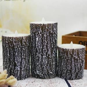 Lámpara de vela LED electrónica con control remoto, forma de <span class=keywords><strong>pino</strong></span>, oscilante - Product Image 6