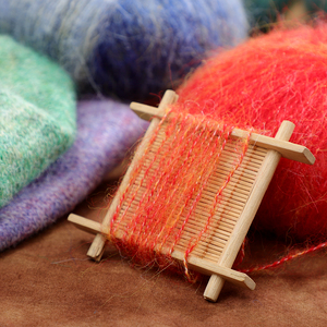 RMX Venta al por mayor 100% Mohair hilo de espesor medio suave para tejer a mano y ganchillo Venta caliente <span class=keywords><strong>Mohai</strong></span> hilos mezclados - Product Image 5