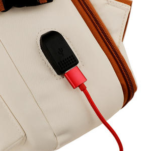 Sac à dos bureau extensible personnalisé étanche avec logo personnalisé pour voyage quotidien ordinateur loisirs avec USB - Product Image 4