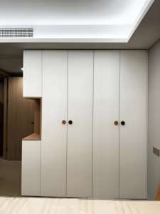 Meubles de chambre à coucher modernes durables combinaison en bois armoire garde-robe organisateur pour vêtements élégant placard - Product Image 5