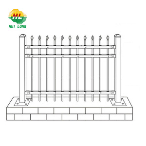 Recinzione da <span class=keywords><strong>Giardino</strong></span> <span class=keywords><strong>in</strong></span> <span class=keywords><strong>Ferro</strong></span> Battuto Rivestita <span class=keywords><strong>in</strong></span> PVC Ecologica Anti-UV Anti-Arrampicata Certificata CE - Product Image 3