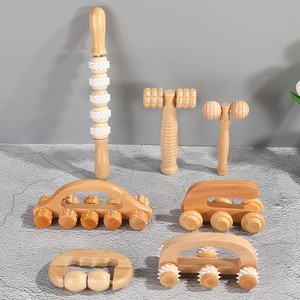 Masajeador Manual de Madera al por Mayor con Función Musical, Herramienta Portátil para Masaje de Meridianos y Desobstrucción Corporal - Product Image 1