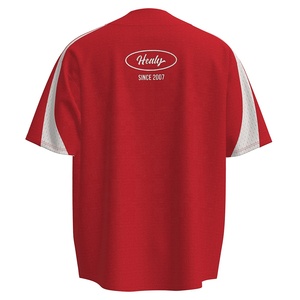HEALY Custom Pattern 100% Polyester Fabric <b>Baseball</b> Jersey Men Moisture-Wicking Breathable Quick Dry Short Sleeve Sports Wear - Product Image 2