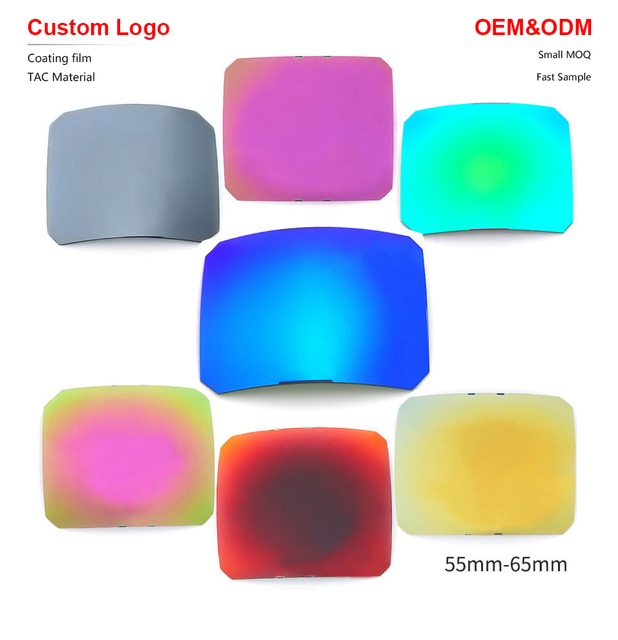 Anti Reflection Coating Anti Glare TAC Polarized Lenses Mirror Coating Eyeglasses Sunglasses Lenses