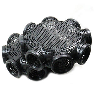 Nouvelle cage de pêche en polypropylène renforcé JIA NUO de qualité supérieure, filet de 45 cm pour la capture d'engouffres et de loches dans les rivières/lacs, 45 cm x 45 cm - Product Image 5