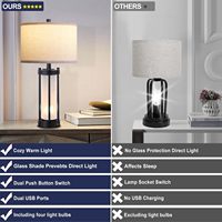 Lampe de bureau LED portable moderne Boyid, alimentée par courant alternatif, base en fer, flexible, blanc chaud, intensité réglable, CRI 90 élevé, pour chambre et salon