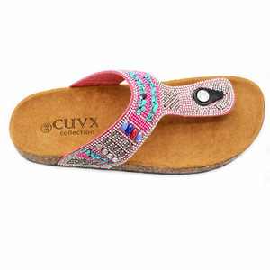 Fashion Open-toe <b>Summer</b> Sequin Flip-flop Beach Lightweight Breathable Women's Sandals - Product Image 4