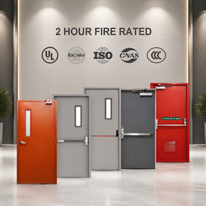Puerta de Seguridad Contra Incendios de Fabricación Estadounidense, Resistente al Fuego de 1 a 3 Horas, Puerta Cortafuegos UL para Pasillos Exteriores, Puerta de Salida de Emergencia - Product Image 2