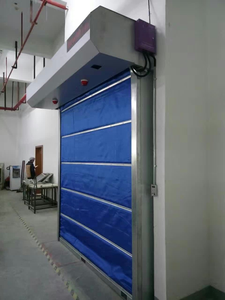 Porte coupe-feu, porte sécurisée, porte coupe-feu pour écoles, matériau ignifuge multicouche, porte à enroulement automatique - Product Image 2