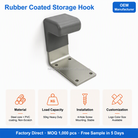 Ouvre-porte sans contact pour coudes, support en acier inoxydable avec couvercle en PVC pour hôpital