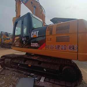 เครื่องจักรก่อสร้างขนาดกลาง 20 ตัน รถขุดมือสอง Cat320d อุปกรณ์หนักมือสอง Cat320 330 ราคาถูก - Product Image 3