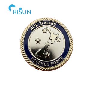 Souvenirs personnalisés Nouvelle-Zélande Drapeau néo-zélandais Forces Vétéran Médaillon Pièces commémoratives Pièce <span class=keywords><strong>de</strong></span> défi personnalisée Nouvelle-Zélande - Product Image 6