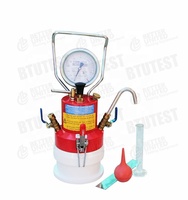 Analyseur d'humidité du béton de type B 1L - Testeur d'humidité du mortier pour mélange frais, Principe de la loi de Boyle, Conforme aux normes ASTM C231 et EN 12350-7