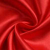 Satin soyeux brillant en tissu polyester haute densité 100% pour robes de mariée vêtements de nuit doublure de cravate