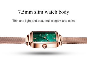 นาฬิกาควอทซ์ทรงสี่เหลี่ยมสำหรับผู้หญิง50ชิ้น6624แบบกำหนดเองช้อปปิ้งออนไลน์หรูหราปรับแต่งได้ยอดนิยม<span class=keywords><strong>2023</strong></span> - Product Image 4