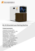 Machine à laser UV M-Triangel ML-03 3W, séparateur d'écran, machine de marquage pour IP 8-17Pro Max, outils de démontage du cadre/verre avant/arrière