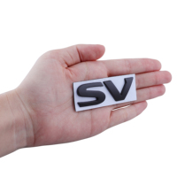 Se Aceptan Emblemas SV Personalizados, Adhesivos para Autos, Insignias para F150, Kia, Mustang, Camionetas, Motocicletas, Accesorios JDM al por Mayor
