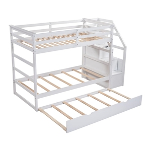Meubles de haute qualité pour chambre d'enfant, armoire, <span class=keywords><strong>lit</strong></span> <span class=keywords><strong>superposé</strong></span> pour adulte, lits modernes en bois, <span class=keywords><strong>lit</strong></span> <span class=keywords><strong>superposé</strong></span> pour enfants avec échelle de rangement - Product Image 3