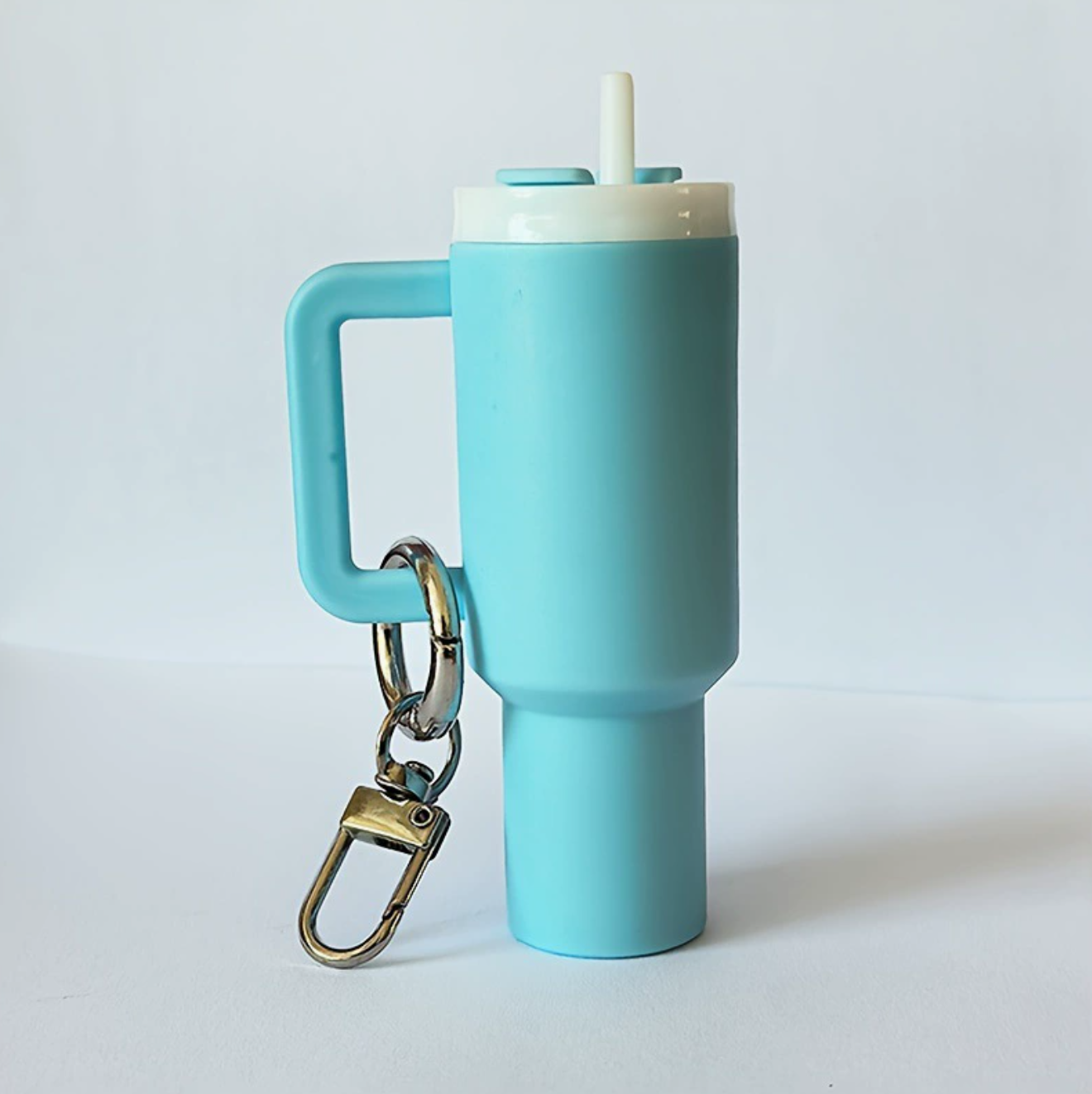 sky blue-- Keychain