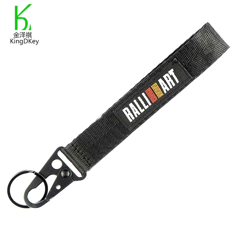 Дизайнерский шнурок для ключей, изготовленный на заказ, оптовая продажа, нейлоновый материал, бренд Jdm, пустые поставки ремешков