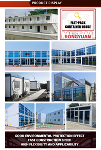 Casa Contenedor Modular Prefabricada de Acero de 40 pies, Desmontable, <span class=keywords><strong>Edificio</strong></span> de Apartamentos Conveniente - Product Image 4