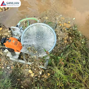 Портативная Мини Золотая установка для промывки с коробкой для шлюзов 220 В моторный гравитационный сепаратор для личной Добычи Руды - Product Image 2