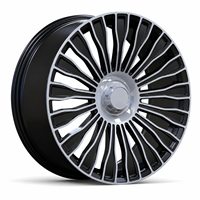 Jantes en alliage d'aluminium pour voitures de tourisme, design étoile, 17, 18, 19, 20, 21, 22 pouces, 5x112, vente chaude pour Mercedes Benz, jantes personnalisées