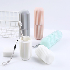 Étui de voyage portable pour brosse à dents, boîte de rangement en plastique de 200 ml pour la salle de bain - Product Image 2