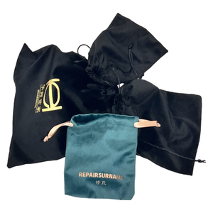 Sacs <span class=keywords><strong>à</strong></span> cordon en velours personnalisés pour bijoux, pochettes de <span class=keywords><strong>tarot</strong></span> en tissu, sacs cadeaux anti-poussière, tailles et logos sur mesure – Vente chaude - Product Image 2