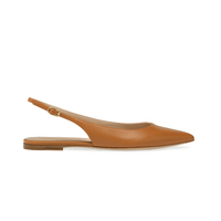 Chaussures Plates à Bout Pointu Slingback pour Femmes, Chaussures Plates Décontractées Élégantes de Soirée
