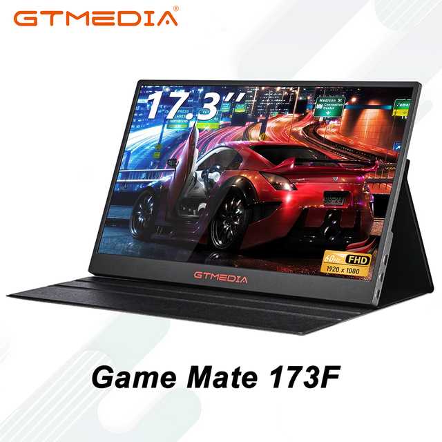 Factory OEM 17.3 Inch Portable Monitor for Laptop/Notebook Full HD IPS Screen Extender for Game Office Analysis