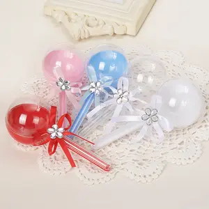 plastic lollipop pattern candy boxes transparent pvc gift cases chocolate holders clear candy boxes favors and gifts decor
