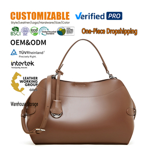 Sacs fourre-tout pour femmes en cuir de chameau véritable texture Nappa, échantillons gratuits, support OEM ODM, pour le shopping <span class=keywords><strong>d</strong></span>écontracté, <span class=keywords><strong>prix</strong></span> <span class=keywords><strong>d</strong></span>'usine - Product Image 1