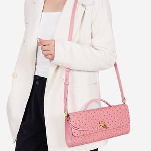 Single Shoulder Flap <b>Clutch</b> Evening Handbag PU Material 1-1.9L Capacity Waterproof Closure - Product Image 2