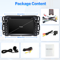 Autoradio sans fil Apple CarPlay Android Auto pour Chevrolet GMC Astra, écran tactile double DIN, GPS pour AM FM