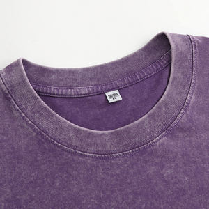 Para EE. UU. Hecho al por mayor 100% algodón Camiseta de verano Tallas grandes Logotipo de impresión digital personalizado Liso Unisex Oversize para hombres 230gsm - Product Image 2