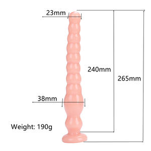 Prezzo a buon mercato lungo Dildo pene adulto maschio femmina masturbazione <span class=keywords><strong>anale</strong></span> Plug Sex Toys Extra lungo Silicone <span class=keywords><strong>anale</strong></span> culo per coppia Vagina - Product Image 2