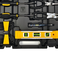 168 pièces, fabricant OEM, vente en gros, kits d'outils combinés, outils à main multifonctions, boîte d'outils dans un coffret rigide, acier à haute teneur en carbone