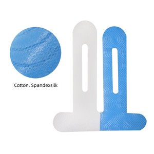 Bande de kinésiologie pour genou, bandage sportif pré-découpé monobloc moulé pour la course, protection des mollets, adhésif médical flexible - Product Image 1