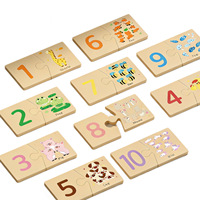 Juguete Educativo de Números para Niños, Ayuda Didáctica de Aritmética, Juguete Montessori para Jardín de Infancia, Iluminación Numérica
