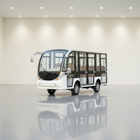 Autobús Eléctrico HuSurg de Material Ligero, 11 Plazas, Ahorro de Energía, para Centro de Ciudad y Sitios Históricos