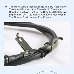 สายเบรกมือสำหรับจอดรถอัตโนมัติ59760-1E000สายเบรคมือซ้าย59770-1E000ขวาสายเบรกมือสำหรับ Accent - Product Image 2
