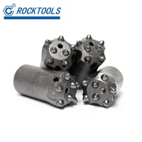 Outils de forage de roche pour la construction et l'exploitation minière, foret à boutons coniques à 11 degrés, haute résistance à l'usure, forgé