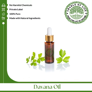 El aceite de Davana se obtiene por destilación al vapor de partes frescas de la Artemisia pallens, el aceite es un líquido fluido. - Product Image 5